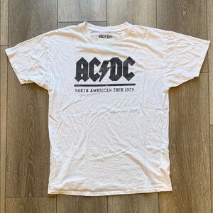 AC/DC White Tee